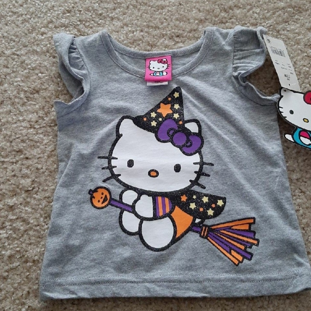 Hello Kitty Gray Witch T-Shirt
